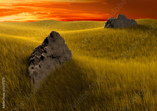 Illustration: Sonnenaufgang Sonnenaufgang
