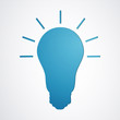 Vector Illustration of an Abstract Light Bulb