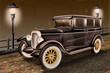 Oldtimer im Licht der Altstadt