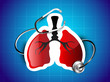 World Asthma Day background.