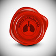 World Asthma Day background.