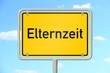 ortsschild v3 himmel elternzeit I