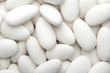 group of white sugared almonds