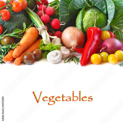 Photo: Fresh vegetables. Fresh vegetables.