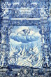 Azulejos on Capela das Almas in Porto, Portugal