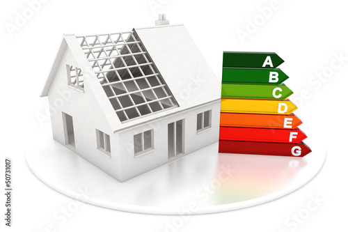 Illustration: Rohbau Einfamilienhaus Energieeffizienz Rohbau Einfamilienhaus Energieeffizienz