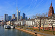 Frankfurt am Main - Blick von der Alten Brücke - 2013