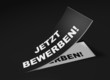 3D Etikett Schwarz - Jetzt bewerben!