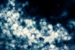 blue bokeh background