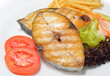 Grilled mackerel