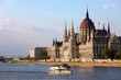 Hungarian Parliament Building in Budapest