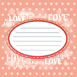Greeting card design with best friends photo