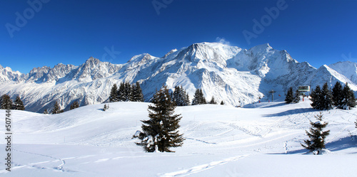 Photo: France - Mont-blanc (vu du Prarion) France - Mont-blanc (vu du Prarion)