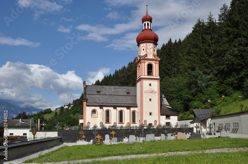 Photo: Dorfkirche in Sellrain Dorfkirche in Sellrain