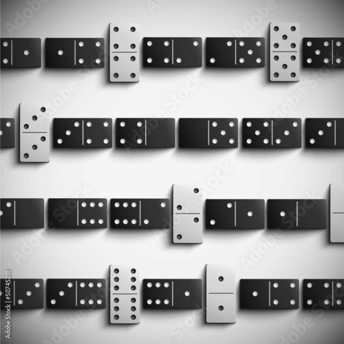 Vector: Domino background Domino background