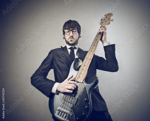 Photo: ironic musician ironic musician