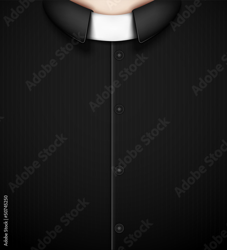Vector: Costume priest Costume priest