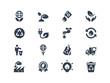 Vector: Eco icons Eco icons
