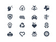 Vector: Environmental icons Environmental icons