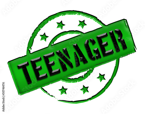 Illustration: Stamp - Teenager Stamp - Teenager