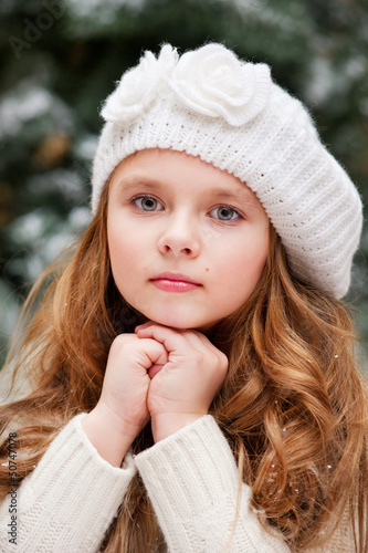 Photo: Portrait beautiful girl Portrait beautiful girl