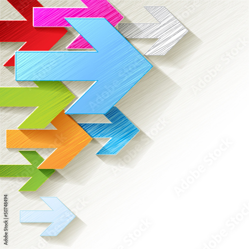 Vector: Pfeil Weiter Ecke Hintergrund Pastell Bunt Pfeil Weiter Ecke Hintergrund Pastell Bunt