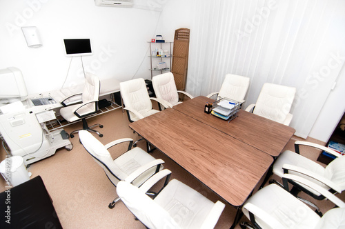 Photo: Medical office with ultrasound equipment and conference table Medical office with ultrasound equipment and conference table