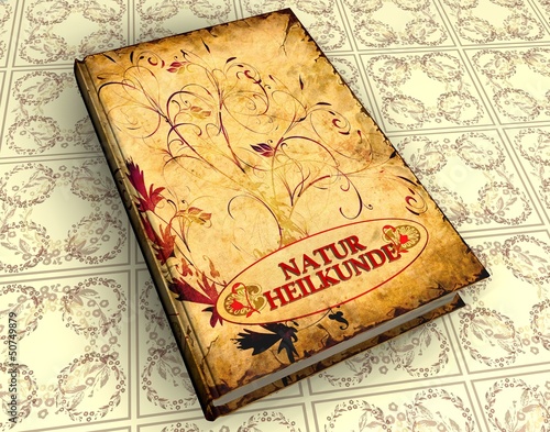 Illustration: 3D Buch V - Naturheilkunde 3D Buch V - Naturheilkunde