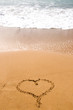Foto: Herz im Sand Herz im Sand