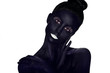 bodypainted model