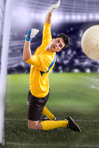 Photo: soccer goalkeeper soccer goalkeeper