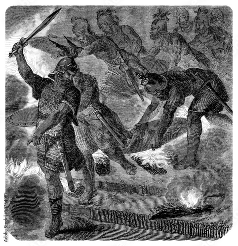 Illustration: Ancient Nordic/Germanic Warriors Ancient Nordic/Germanic Warriors