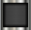 Abstract background metallic with holes pattern