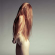 Photo: Beautiful nude woman with magnificent hair Beautiful nude woman with magnificent hair
