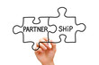 Partnership Puzzle Concept
