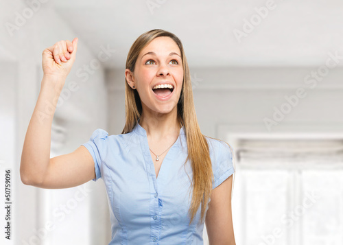Photo: Woman having an idea Woman having an idea