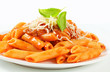 Penne with meat tomato sauce