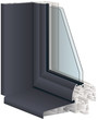 coupe fenetre alu PVC