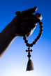 Foto: rosary in hand rosary in hand