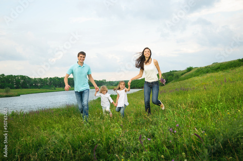 Photo: family outdoors family outdoors