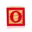 wooden cube alphabet