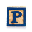 wooden cube alphabet