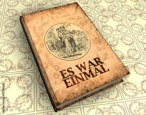 Illustration: 3D Buch V - Es war einmal 3D Buch V - Es war einmal