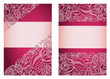 Invitation card template vertical