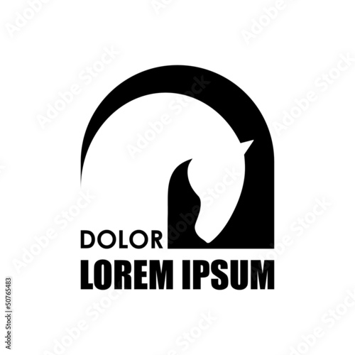 Vector: Horse symbol vector Horse symbol vector