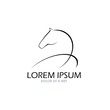 Horse symbol vector
