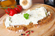 bread with creamcheese - Frischkäsebrot
