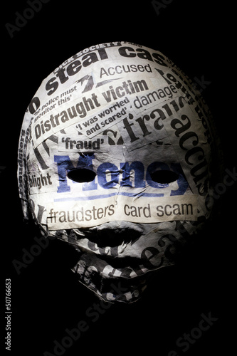 Photo: Identity fraud concept Identity fraud concept