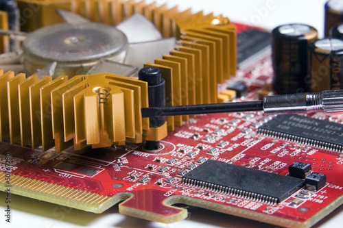 Photo: circuit board circuit board