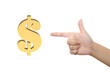 A Shot Of A Hand Pointing A Fi...